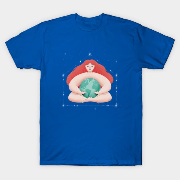 Mother Earth T-Shirt by MollyFergusonArt